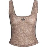 Adidas Aop Tank Top Kadın Kahverengi Atlet KD8822 - XL