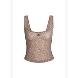 adidas AOP TANK TOP Kadın Kahverengi Atlet KD8822