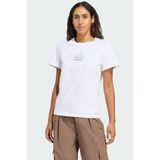 adidas Athlete Kadın Beyaz Yürüyüş T-Shirt.- - M