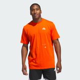 adidas Basketball Graphic Erkek Tişört Turuncu L