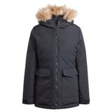 adidas Bayan Paveric Kürk Parka Ceket, Siyah, XS