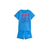 adidas Bebek Mavi Eşofman I MRVL AV T SET JZ3552