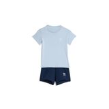 adidas Bebek Mavi Eşofman SHORT TEE SET KE2355