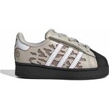 Adidas Bebek Spor Ayakkabı Superstar LED Lıghts Cf El I KJ2228 - Bej