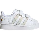 adidas Beyaz Unisex Bebek Sneaker SUPERSTAR LED LIGHTS CF I JI0511 Hafif ve Esnek Taban
