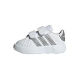 adidas Beyaz Unisex Bebek Yürüyüş Ayakkabısı Id5274, 26,5, MDT59, Cloud White/Matte Silver/C, Unisex - bebek