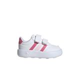 adidas Breaknet 3.0 Bebek Spor Ayakkabı, 26 EU, JS3676, Beyaz, Unisex - bebek