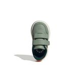 adidas Breaknet 3.0 Cf i Unisex Bebek Sneaker, Gümüş Yeşil, 19 Beden