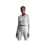 adidas by Stella McCartney TrueStrength Seamless Yoga Kadın Tişört Gri M