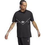 adidas C Tee Erkek T-shirt HR3319 - M - Siyah