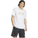 Adidas Cafe Script Erkek Beyaz Yuvarlak Yaka Tişört - 2XL