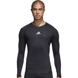 Adidas Climacool Alpaskin Sprt Long Sleeve Top Bjk Uzun Kollu Pro Antreman Tişörtü Siyah