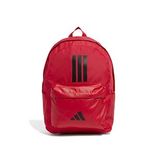 adidas Clsc Bars 3S Sırt Çantası-En: 31 cm, Boy: 44 cm, Derinlik: 15 cm IS7043 Kırmızı
