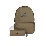 adidas CLSC PCASE BP Unisex Haki Sırt Çantası 23,25L JD3091 + Kalemlik