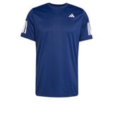 adidas CLUB 3STR TEE Erkek Kısa Kollu Tişört, dark blue, S