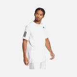 Adidas Club Tennis Climacool 3-Stripes Erkek Tişört - XL - Beyaz