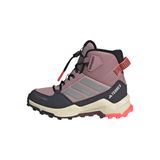 Adidas Çocuk Bot Terrex AX4R Mid Bilekli Stoperli Bağcıklı Kışlık Outdoor Bot
