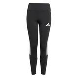 adidas Çocuk Taytı JG TR-ES 3S LEG Siyah/Beyaz, 128, KTD21, Black/White, Kız Çocuklar