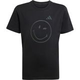 adidas Çocuk X SmileyWorld Graphics T-Shirt, Siyah-karbon, 140