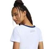 adidas Col Icon Baby Yuvarlak Yaka Tişört, S, 01-KA5079-1, Beyaz, Kadın