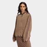 Adidas Corduroy Kadın Kahverengi Ceket (KD8781) - 2XS