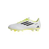 adidas DEPORTIVO III FxG Erkek Sert Zemin Futbol Ayakkabısı/Krampon, ftwr white/core black/team solar yellow 2, 40 2/3