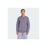 adidas Designed For Training Crew Bisiklet Yaka Sweatshirt, L, 01-JJ4642-2, Mor, erkek