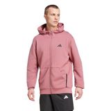 adidas Designed for Training Full-Zip Track Erkek Sweatshirt Pembe M