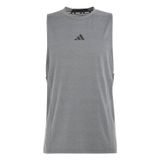 adidas Designed For Training Workout Tank Top Erkek Atlet Gri M