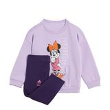 adidas Disney Minnie Mouse Jogger Bebek Bisiklet Yaka Eşofman Takımı, 3-6 Ay, 01-JL9173-5, Çok Renkli, üniseks-bebek