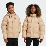 adidas DOWN JACKET ELO Unisex Çocuk Mont IY7500 - 13 - 14 Yaş - Bej