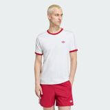 Adidas Drop Needle 3-Stripes Erkek Tişört - XL - Beyaz