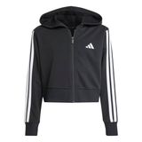 adidas Düz Kız Çocuk Sweatshirt JJ0956 JG 3S FT FZ CRO, 5003291277