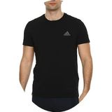 Adidas EF-3521 Siyah XL Erkek Battal Basic T-Shirt