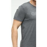 Adidas EF-3672 Gri Battal Pamuk Cotton Erkek T-Shirt