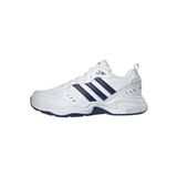 Adidas EG2654 Fundamental Ftwwht Dkblue Msilve Erkek Beyaz Lacivert Spor Ayakkabı