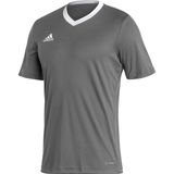 adidas ENT22 Jsy Erkek Futbol Forması Gri Renkli Hafif Kumaşla Rahat Oynama Deneyimi