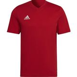 Adidas ENT22 Tee Erkek Antrenman Tişörtü Kırmızı XL Nefes Alabilir Kumaş ile Şık Tasarım