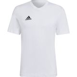 Adidas ENT22 Tee Erkek Tişört HC0452 Kırık Beyaz Konforlu Tasarım ile Spor ve Günlük Kombin İçin İdeal - 3XL