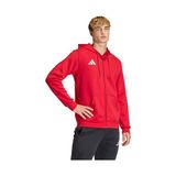 Adidas ENT26 Fz Hood Erkek Futbol Kamp Ceketi KF5944 Kırmızı - 3XL