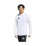 Adidas ENT26 Tr Top Erkek Futbol Uzun Kollu Antrenman Tişörtü JZ6656 Beyaz - 2XL