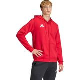 Adidas Entrada 26 Erkek Kırmızı Kapüşonlu Ceket