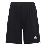 adidas, entrada22, futbol şortu, siyah, 11-12a, çocuk