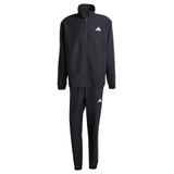 adidas Erkek 3 şeritli dokuma eşofman takımı, Siyah, 4XL