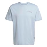 adidas Erkek Bol Tişört | Mt Polygiene T |, Mavi, XS