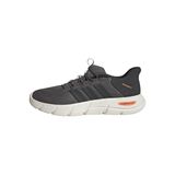adidas Erkek Cloudfoam Flex RAPIDFIT ayakkabı, Kömür Karbon Lucid Turuncu, 40 2/3 EU