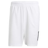 adidas Erkek CLUB 3STR SHORT Kısa Şort WHITE S 7"