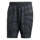 adidas Erkek CLUB GRAPHSHORT Kısa Şort CARBON/BLACK M 7"