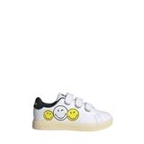 adidas Erkek Çocuk Beyaz Klasik Sneaker 28.5 Numara ADVANTAGE SMILEY CF Modeli