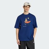 adidas Erkek DOODLE KAYAKING GRAPHIC TİŞÖRT Gym & Training,Lifestyle KB4896